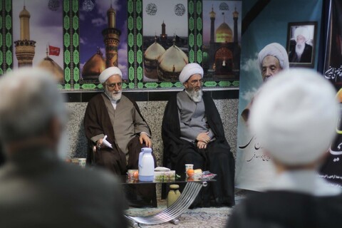 گفتگو معاون آموزش حوزه علمیه قم با اساتید حوزه علمیه سفیران هدایت بیرجند