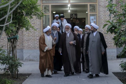 گفتگو معاون آموزش حوزه علمیه قم با اساتید حوزه علمیه سفیران هدایت بیرجند