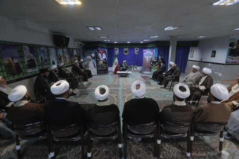 گفتگو معاون آموزش حوزه علمیه قم با اساتید حوزه علمیه سفیران هدایت بیرجند