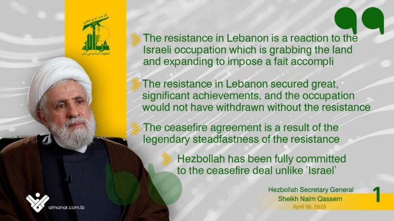 We Will Fight Whoever Wants to Disarm Hezbollah