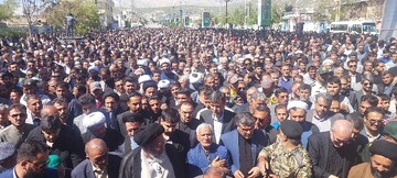 تصاویر / وداع با دو قاضی استان کهگیلویه و بویراحمد