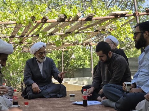 تصاویر/ نشست هم‌اندیشی اساتید مدرسه علمیه آیت‌الله مدنی کاشانی(ره)