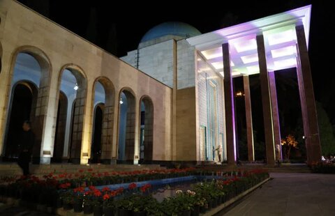 تصاویر| مراسم بزرگداشت مشرف الدین مصلح بن عبدالله شیرازی متخلص به سعدی در شیراز