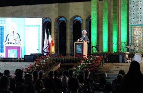 تصاویر| مراسم بزرگداشت مشرف الدین مصلح بن عبدالله شیرازی متخلص به سعدی در شیراز