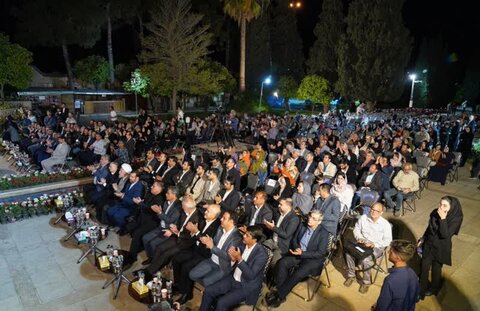 تصاویر| مراسم بزرگداشت مشرف الدین مصلح بن عبدالله شیرازی متخلص به سعدی در شیراز