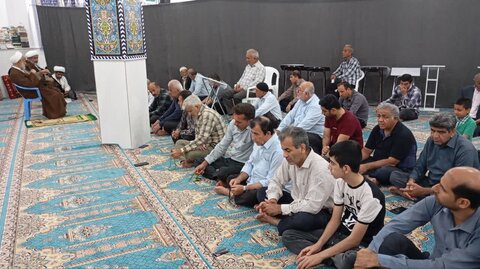 تصاویر/ تجلیل از خادمین مسجد در آبپخش