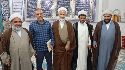 تصاویر/ تجلیل از خادمین مسجد در آبپخش