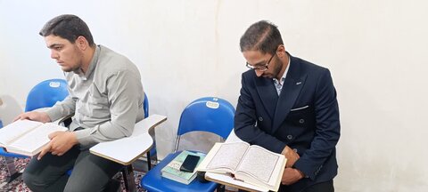 تصاویر اجرای طرح شنبه های قرآنی در مدرسه علمیه نورآباد