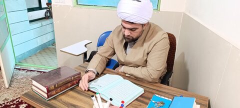 تصاویر اجرای طرح شنبه های قرآنی در مدرسه علمیه نورآباد