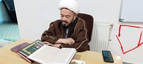 تصاویر اجرای طرح شنبه های قرآنی در مدرسه علمیه نورآباد