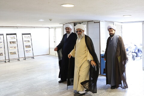 بازدید آیت الله ملکوتی از خبرگزاری حوزه