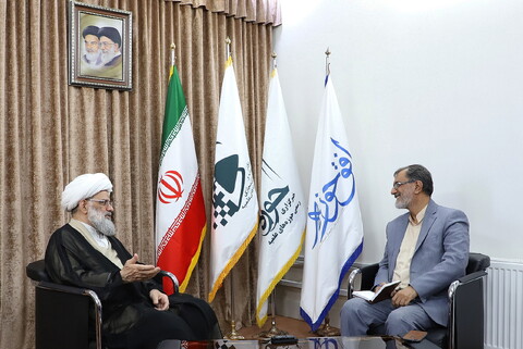 بازدید آیت الله ملکوتی از خبرگزاری حوزه