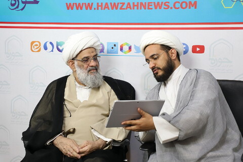 بازدید آیت الله ملکوتی از خبرگزاری حوزه