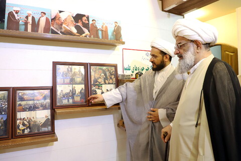 بازدید آیت الله ملکوتی از خبرگزاری حوزه
