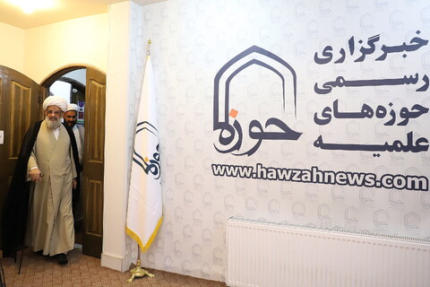 بازدید آیت الله ملکوتی از خبرگزاری حوزه