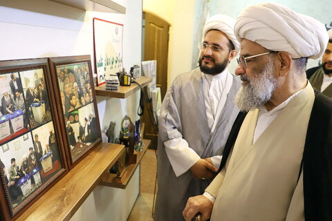 بازدید آیت الله ملکوتی از خبرگزاری حوزه