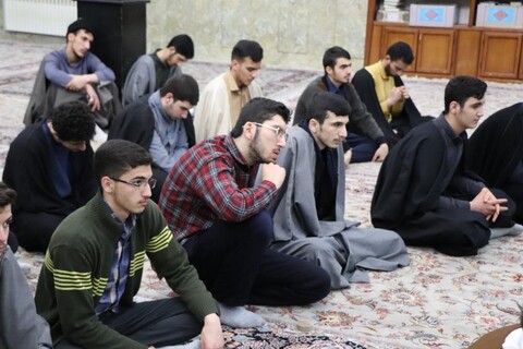 تصاویر/ جلسه اخلاق در حوزه علمیه بناب