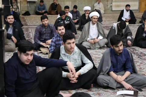 تصاویر/ جلسه اخلاق در حوزه علمیه بناب