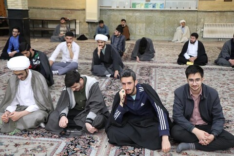 تصاویر/ جلسه اخلاق در حوزه علمیه بناب