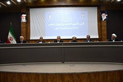 تصاویر/ مراسم تکریم و معارفه فرماندار ویژه شهرستان خوی