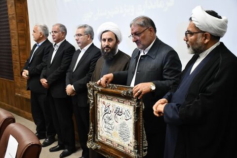 تصاویر/ مراسم تکریم و معارفه فرماندار ویژه شهرستان خوی