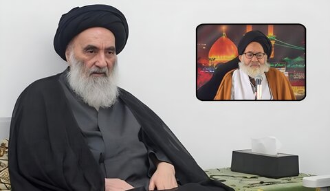 دفترِ آیت اللہ العظمٰی سید علی سیستانی کا علامہ سید باقر موسوی الصفوی کی رحلت پر تعزیتی پیغام