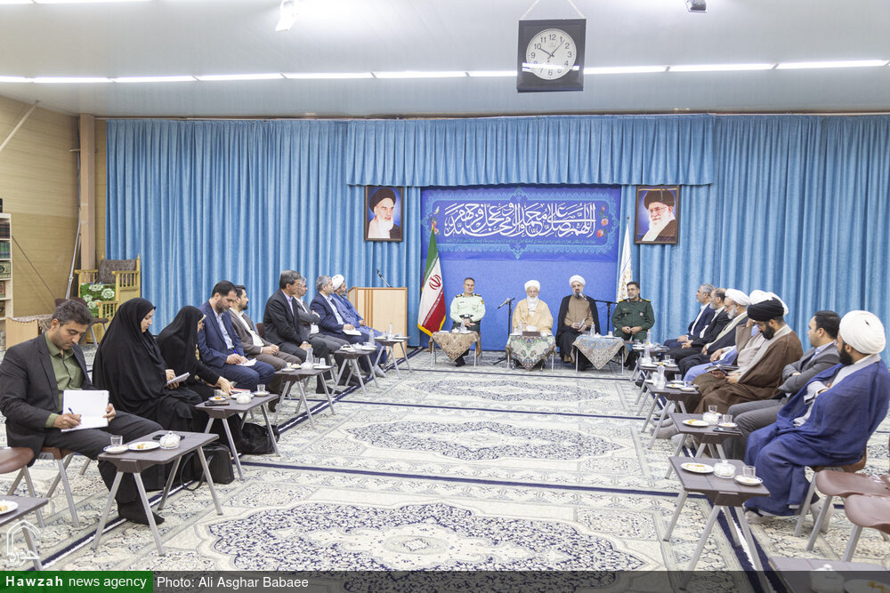 تصاویر/ جلسه شورای امر به معروف با حضور نماینده ولی فقیه استان یزد