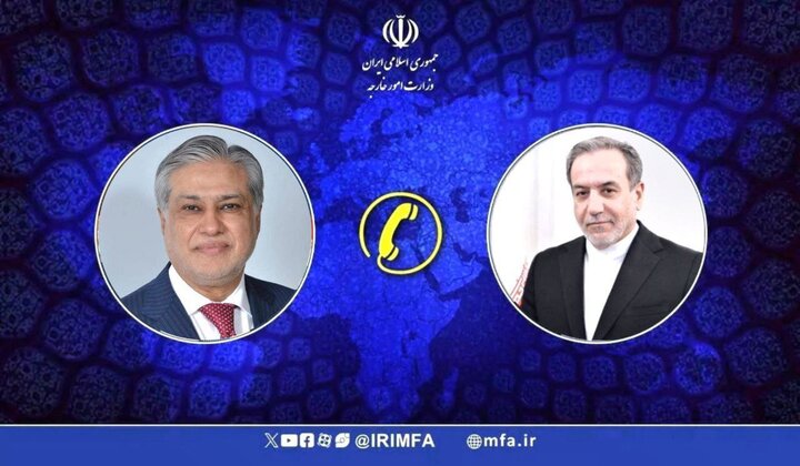 ایرانی اور پاکستانی وزرائے خارجہ کا ٹیلیفونک رابطہ؛ اہم امور پر تبادلہ خیال