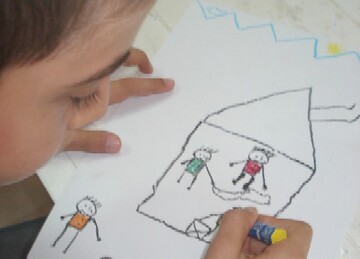 فیلم | ایستگاه نقاشی مدرسه علمیه خواهران برازجان، صدای حمایت از غزه را به تصویر کشید