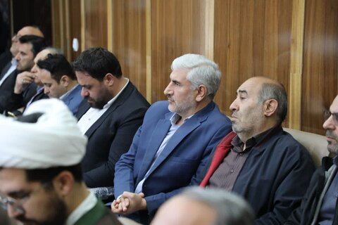 تصاویر/ یین نکوداشت حجت‌الاسلام و المسلمین شیخ جابر فاضلی در خوی