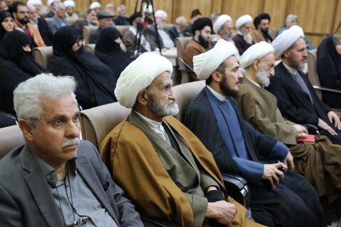 تصاویر/ یین نکوداشت حجت‌الاسلام و المسلمین شیخ جابر فاضلی در خوی