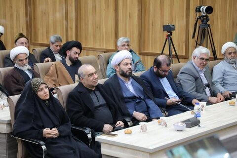 تصاویر/ یین نکوداشت حجت‌الاسلام و المسلمین شیخ جابر فاضلی در خوی