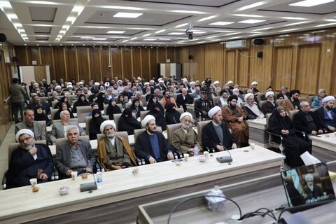 تصاویر/ یین نکوداشت حجت‌الاسلام و المسلمین شیخ جابر فاضلی در خوی