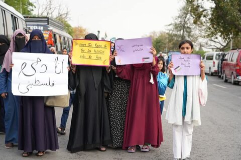 جماعت اسلامی کی جانب سے عظیم الشان غزہ مارچ