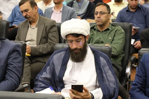 همایش مشاورین مدارس آموزش و پرورش با موضوع استعداد سنجی و حوزه علمیه با ارائه حجت الاسلام والمسلمین هادی رضایی شورکی