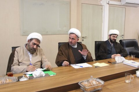 تصاویر / جلسه شورای حوزه علمیه استان قزوین بر گزار شد
