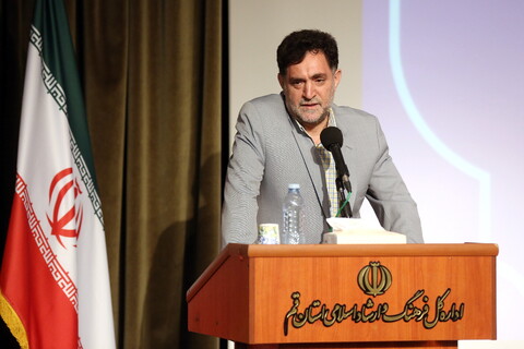 تصاویر/ آیین تکریم و معارفه مدیر کل اداره کل فرهنگ و ارشاد اسلامی قم