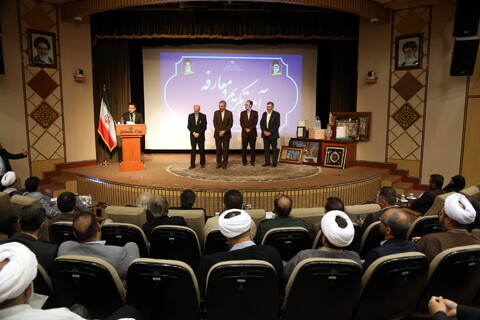 تصاویر/ آیین تکریم و معارفه مدیر کل اداره کل فرهنگ و ارشاد اسلامی قم