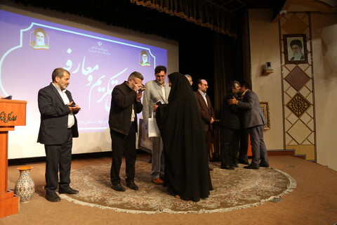 تصاویر/ آیین تکریم و معارفه مدیر کل اداره کل فرهنگ و ارشاد اسلامی قم