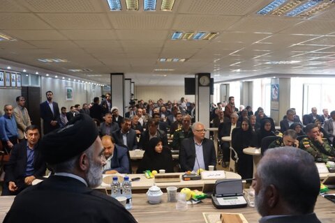 تصاویر/  آیین تکریم و معارفه فرماندار شهرستان سلماس