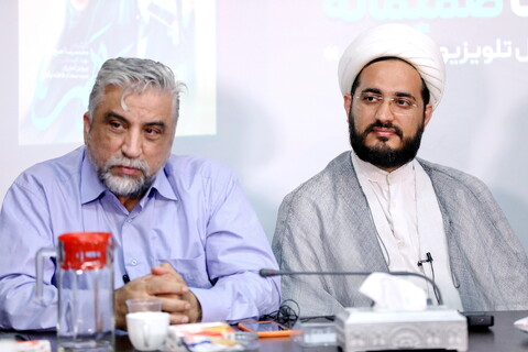 تصاویر/ نشست صمیمی مرکز رسانه و فضای مجازی حوزه با عوامل سریال مرهم