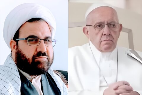 علامہ اشفاق وحیدی کا مسیحی برادری کے روحانی پیشوا کی وفات پر اظہار تعزیت