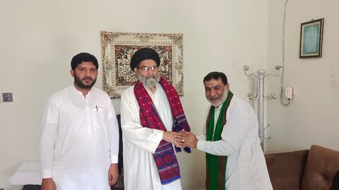 اصغریہ آرگنائیزیشن پاکستان کے مرکزی صدر کی قائد ملتِ جعفریہ سے ملاقات