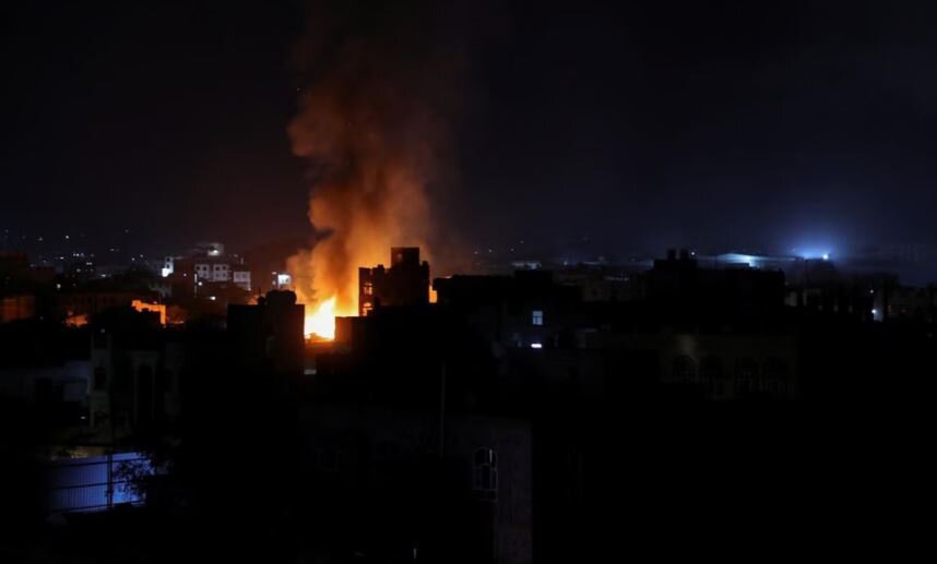 یمن پر امریکی حملے میں 12 شہید اور 30 زخمی