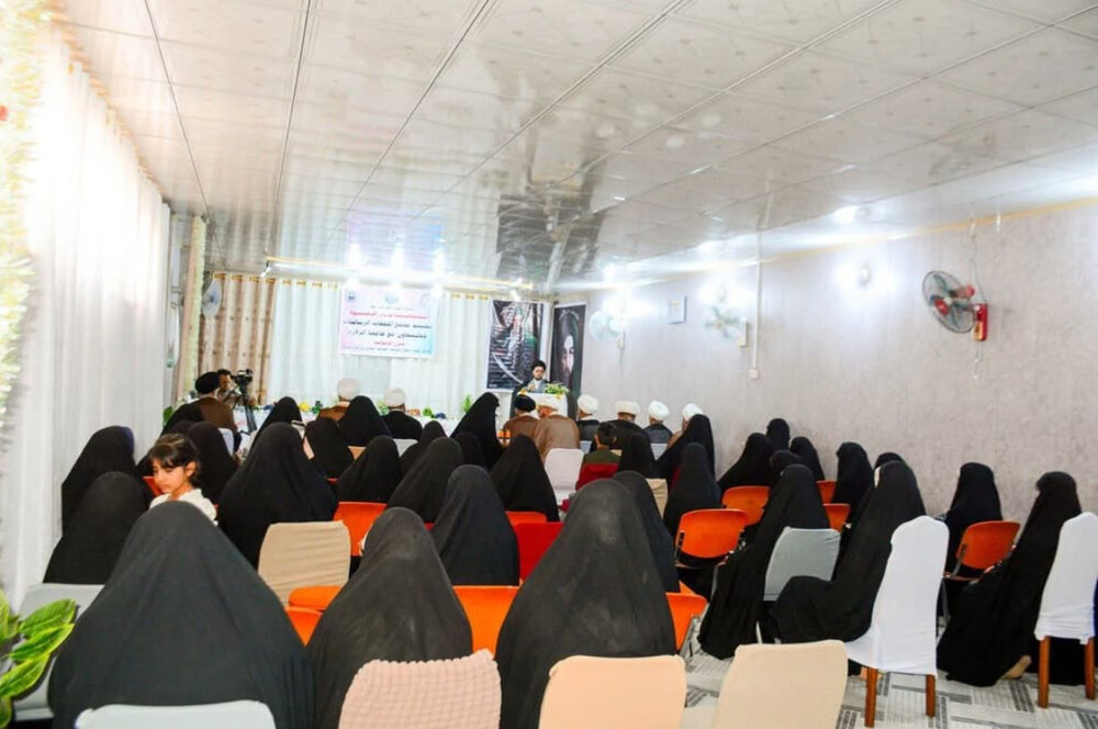احتفاءً بيوم الفتوة.. مجمع المبلغات الرساليات وبالتعاون مع جامعة الزهراء (ع) يقيم مهرجانه السنوي احتفاءً بيوم الفتوة.. مجمع المبلغات الرساليات وبالتعاون مع جامعة الزهراء (ع) يقيم مهرجانه السنوي