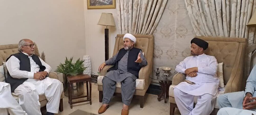 علامہ عارف حسین واحدی سے ایس یو سی تحصیل جنڈ کے وفد کی ملاقات