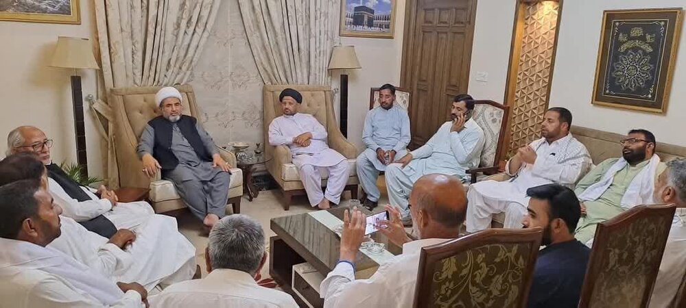 علامہ عارف حسین واحدی سے ایس یو سی تحصیل جنڈ کے وفد کی ملاقات