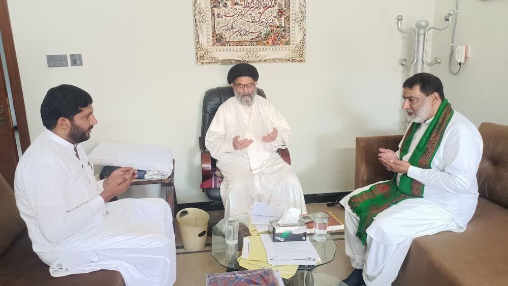 اصغریہ آرگنائیزیشن پاکستان کے مرکزی صدر کی قائد ملتِ جعفریہ سے ملاقات