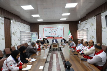 تصاویر/ نشست هم اندیشی کانونهای طلاب هلال احمر در مدارس علمیه کردستان