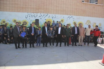 برگزاری مراسم گرامی‌داشت شهدای ورزشکار در کاشان+تصاویر